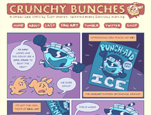 Tablet Screenshot of crunchybunches.com